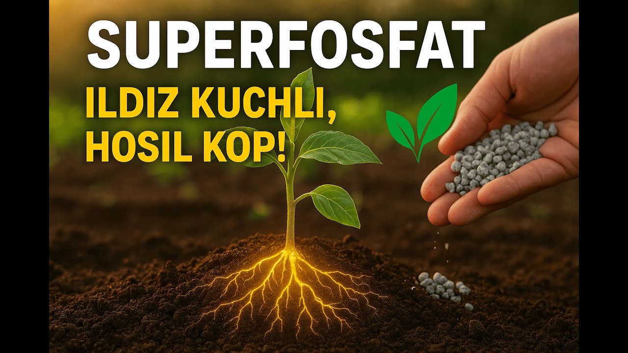 Superfosfatning O'simliklar uchun Foydalari #agromaslahat #superfosfat #agro #суперфосфат #qisloq