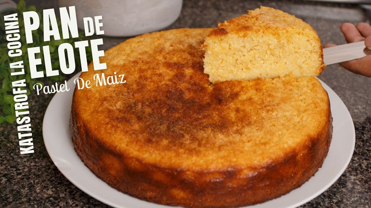 Pastel de elote, el pan de elote mas esponjoso, húmedo y rico para acompañar tu café