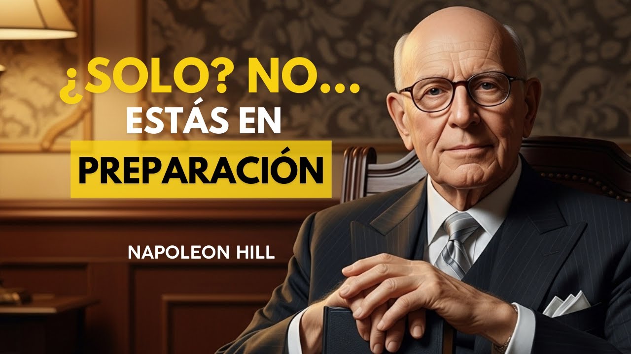Tu aislamiento no es soledad… es entrenamiento espiritual - Napoleon Hill