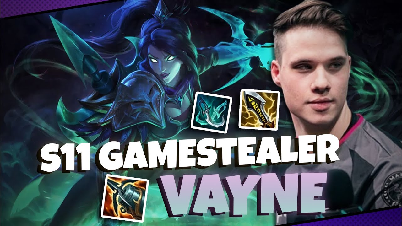 S11 VAYNE STEALS GAMES  | Crownshot | Stream Highlights