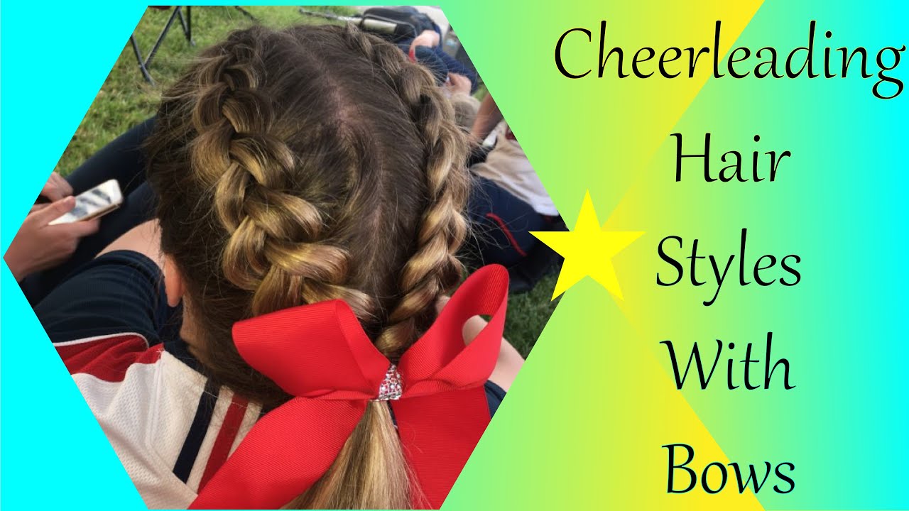 Ultimate Cheerleading Hairstyle Tutorial Bows, Braids, Bling for Top Trending Spirit #2023 #fashion