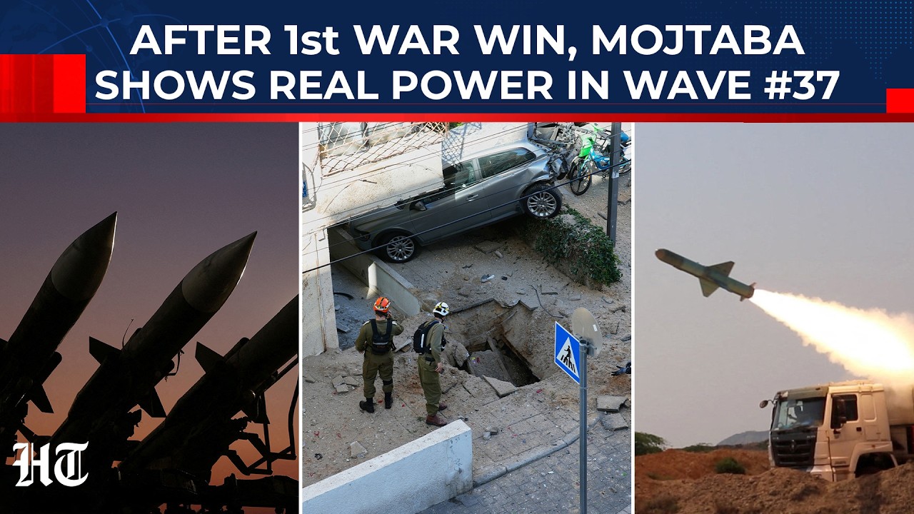 After Mojtaba's 1st War Win, Iran Shows Real Power: 3-Hour Attack, 1000 KG Bombs; Panic In Israel