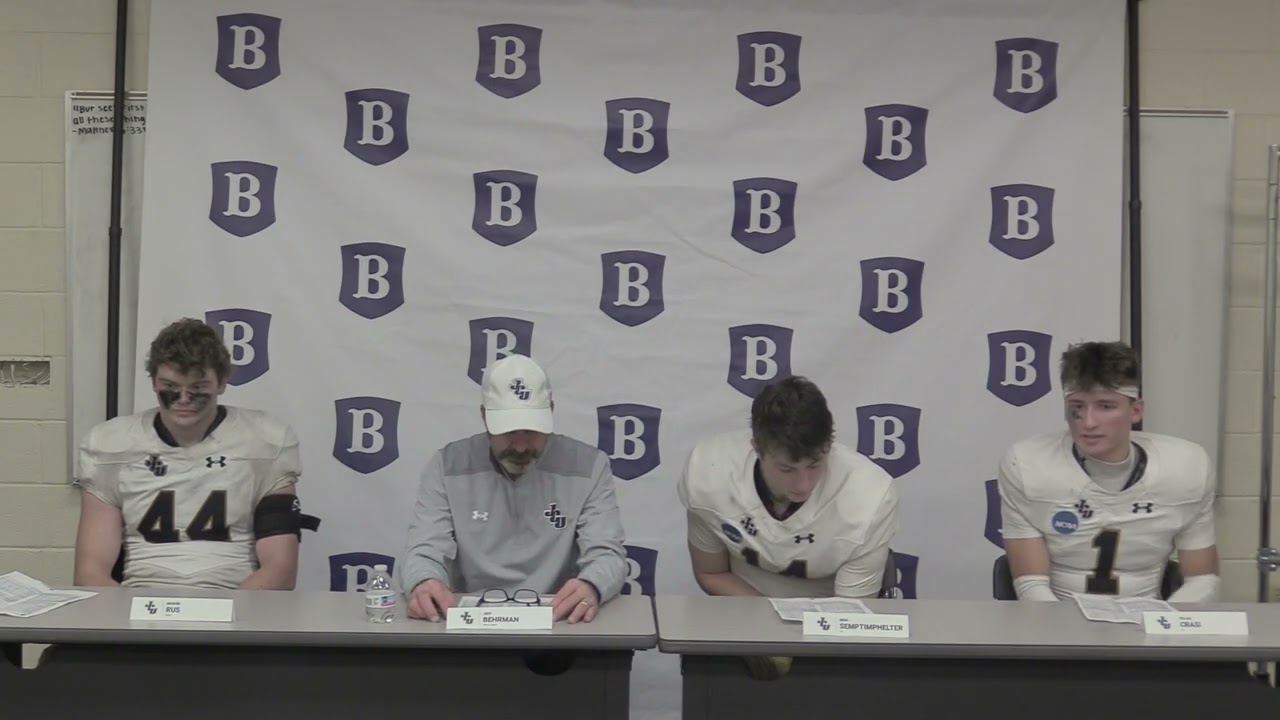 NCAA Quarterfinal JCU Presser