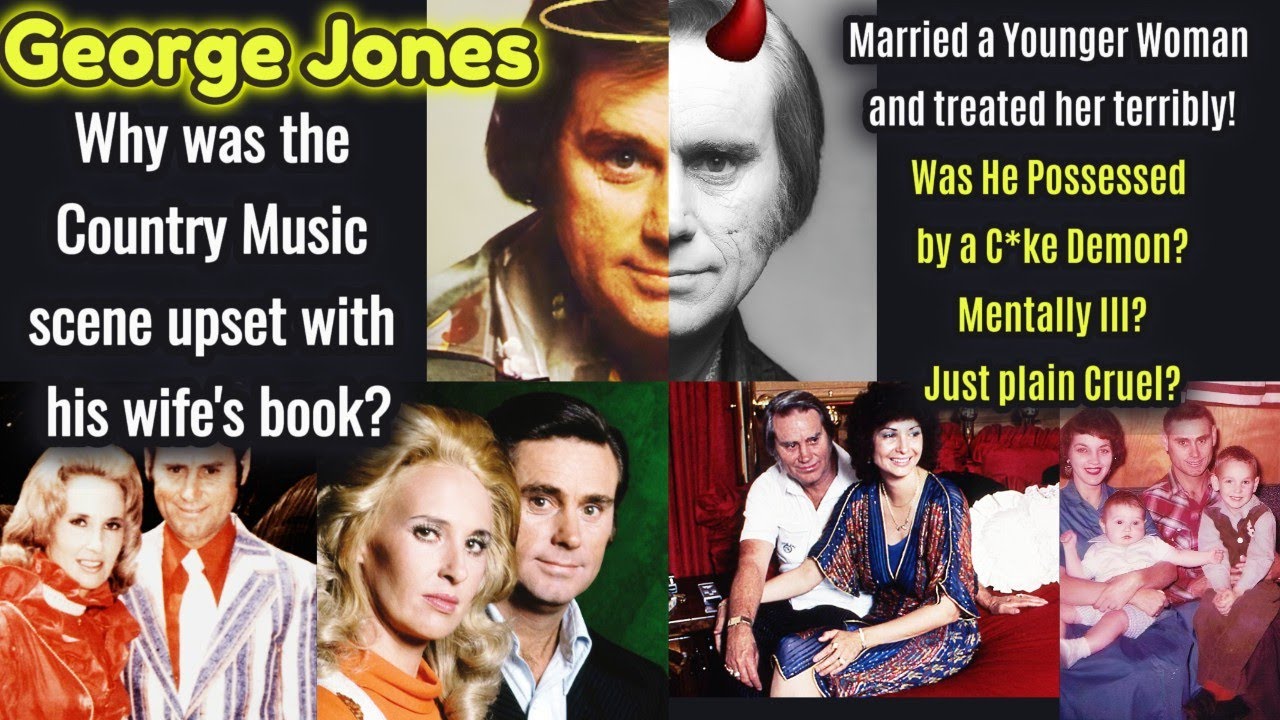 George Jones! 🚨King of Country, EVIL HUSBAND!🚨- OLD HOLLYWOOD SCANDALS!