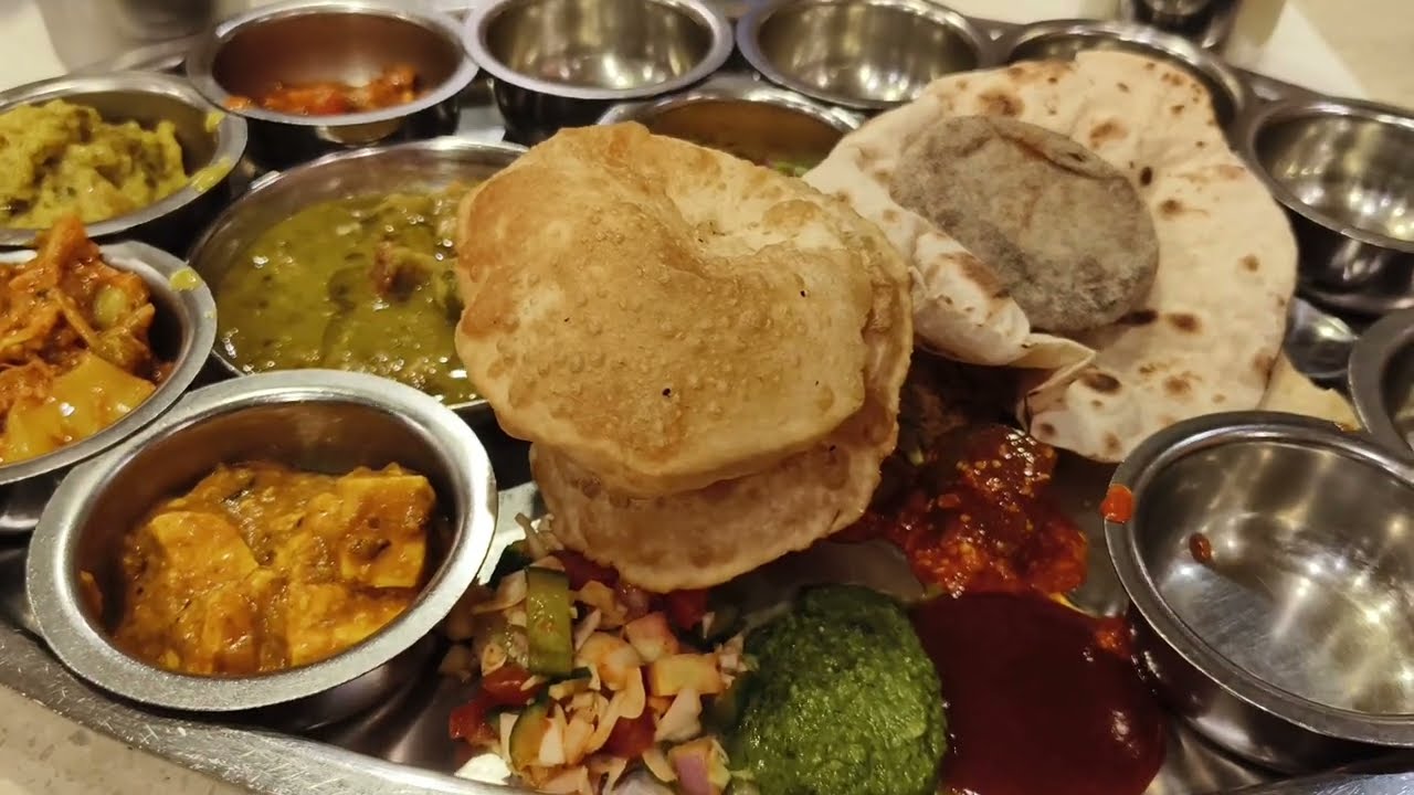 Rajdhani Restaurant Dubai|pure veg thali|Indian Food in Dubai|unlimited food