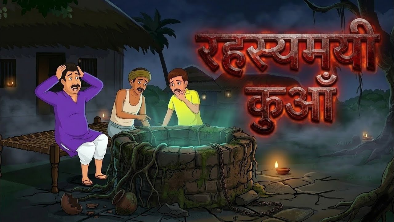 गाँव का रहस्यमयी कुआँ 😨 | आधी रात को आती है आवाज़ | Hindi Horror Story Bhootiya Kahani 
