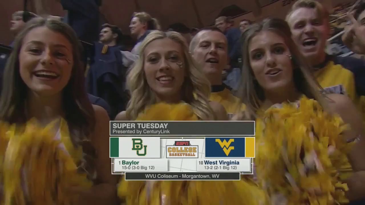 NCAAB 01 10 2017 Baylor at West Virginia 720p60
