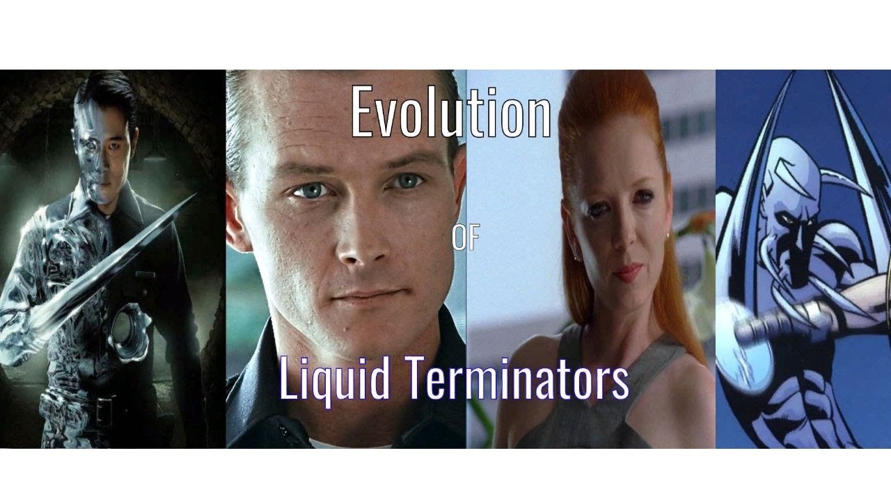 TERMINATOR: Evolution OF Liquid Terminators IN Movie & Comics (T-1000, T-1001, T-1002, ... ) [2K HD]