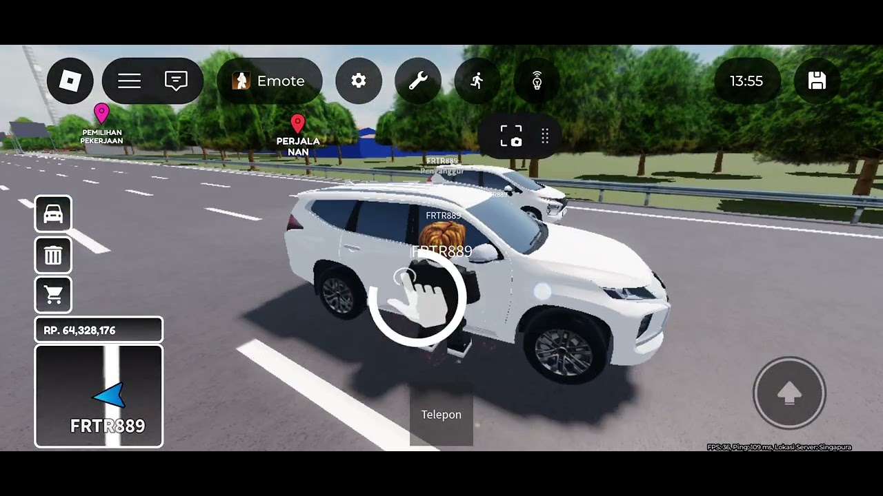 Halo guys kembali lagi di channel RAFANBADU kali kita main Car driving Indonesia 