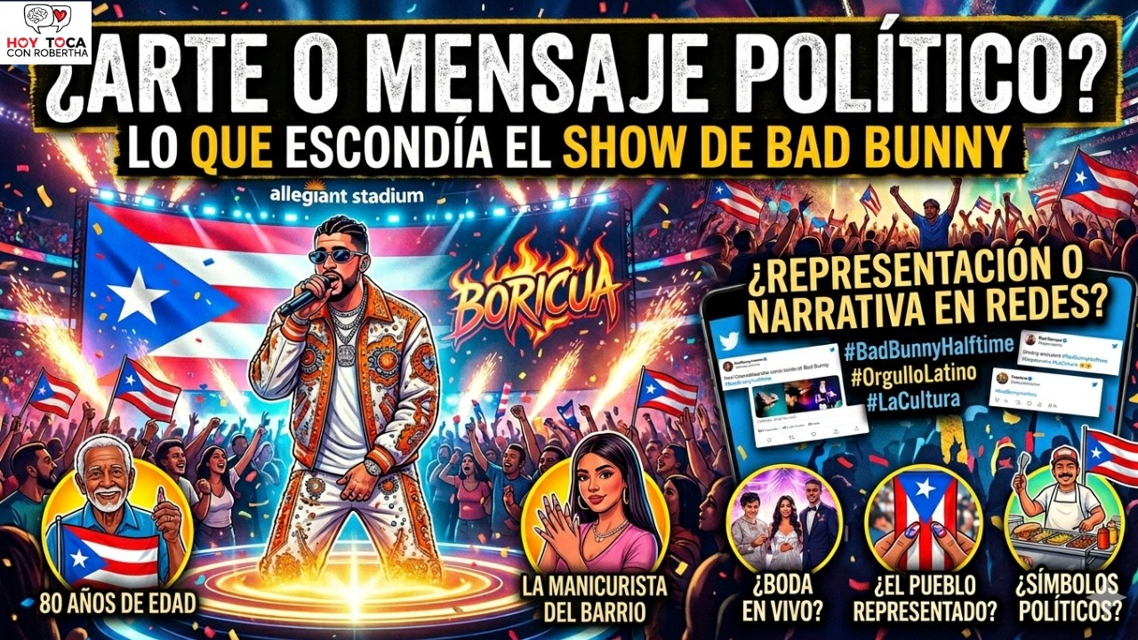 ¿Arte o mensaje político? Lo que escondía el show de Bad Bunny