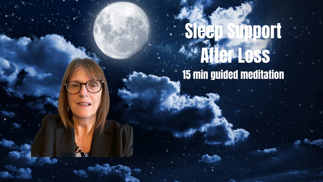 Sleep Meditation for Grief | When Loss Keeps You Awake | Grief Recovery with Gwen