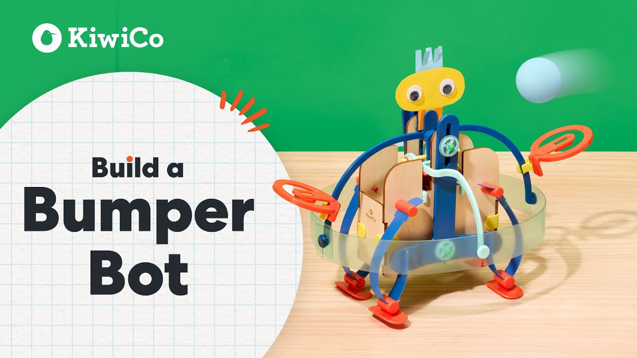 How to Build a Bumping Robot at Home | KiwiCo