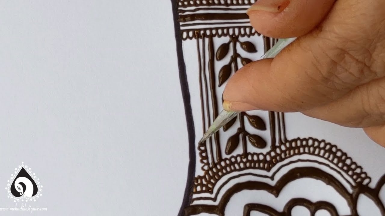 Henna Artist at Work: Neeta Sharma (youtube.com/mehndidesigner)