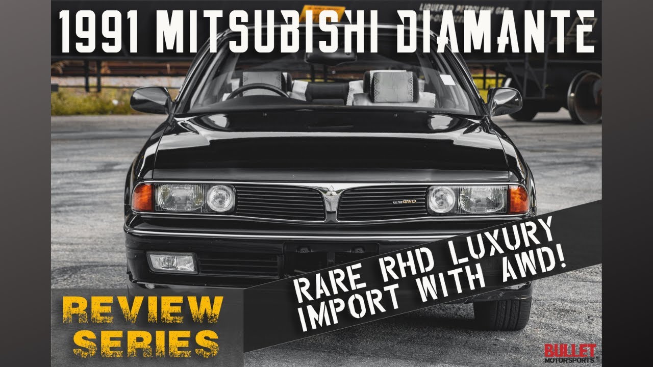 RARE 1991 Mitsubishi Diamante RHD [4k] | REVIEW SERIES