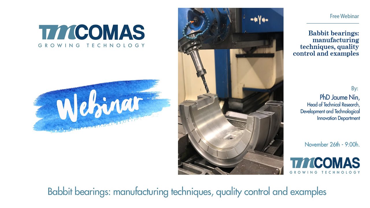TMCOMAS Webinar: Babbit bearings