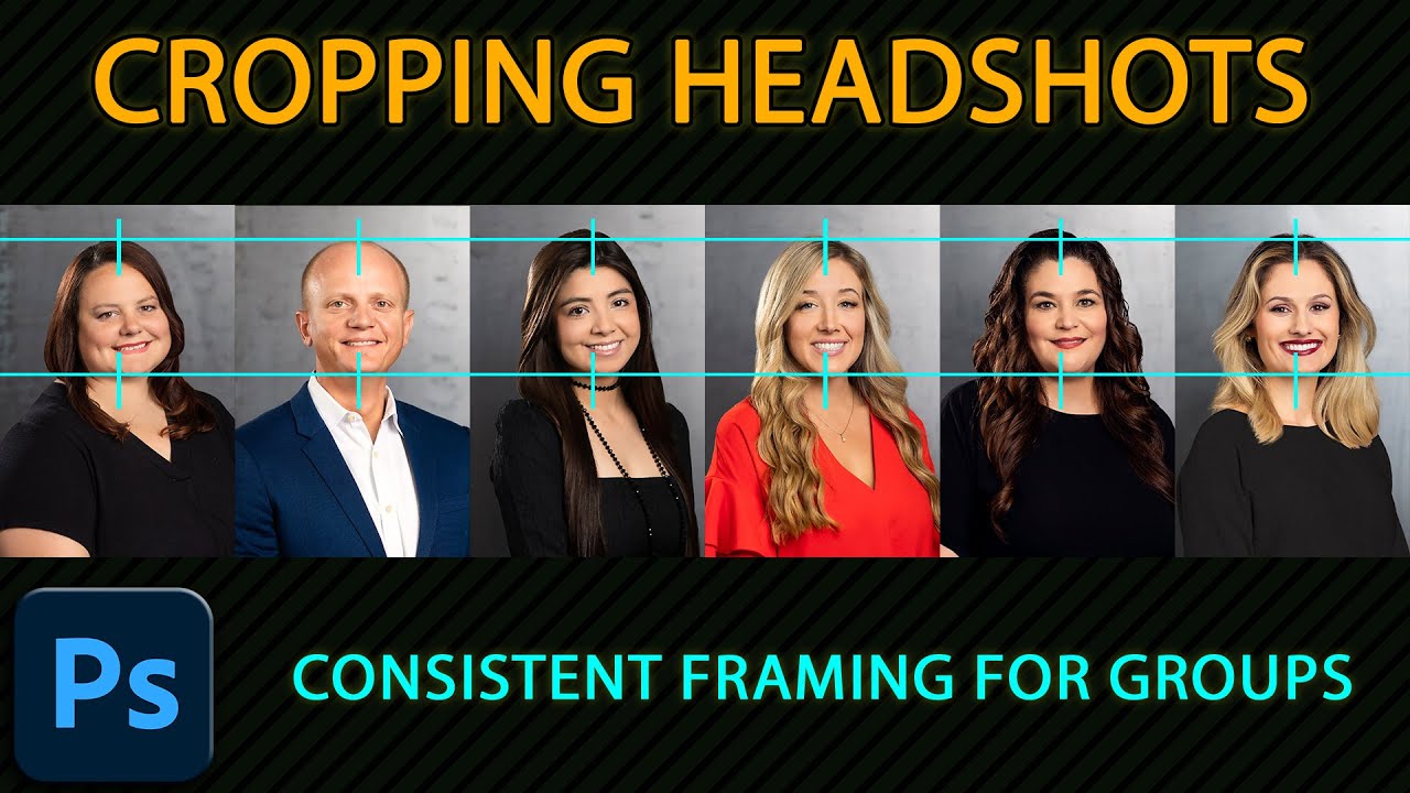 Headshot cropping tips