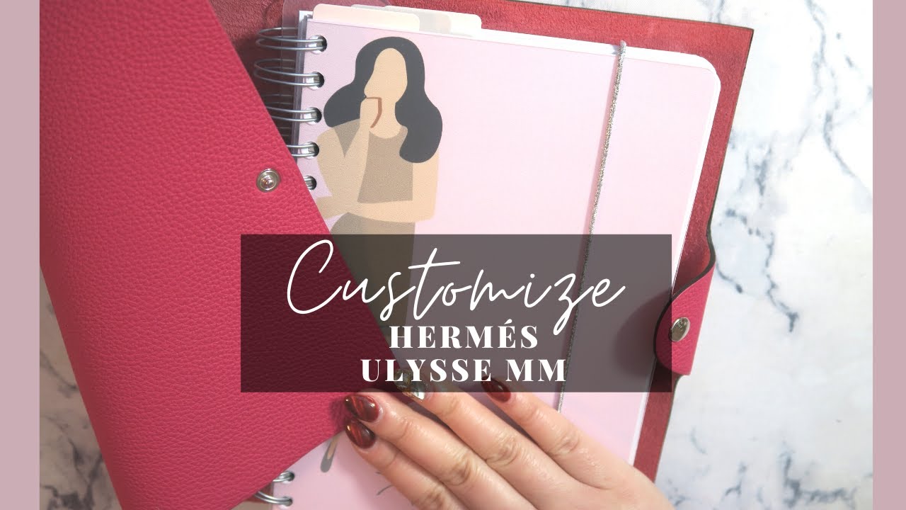 PLANNER | Custom Notebook for Hermés Ulysse MM Notebook  2022 | J WONG