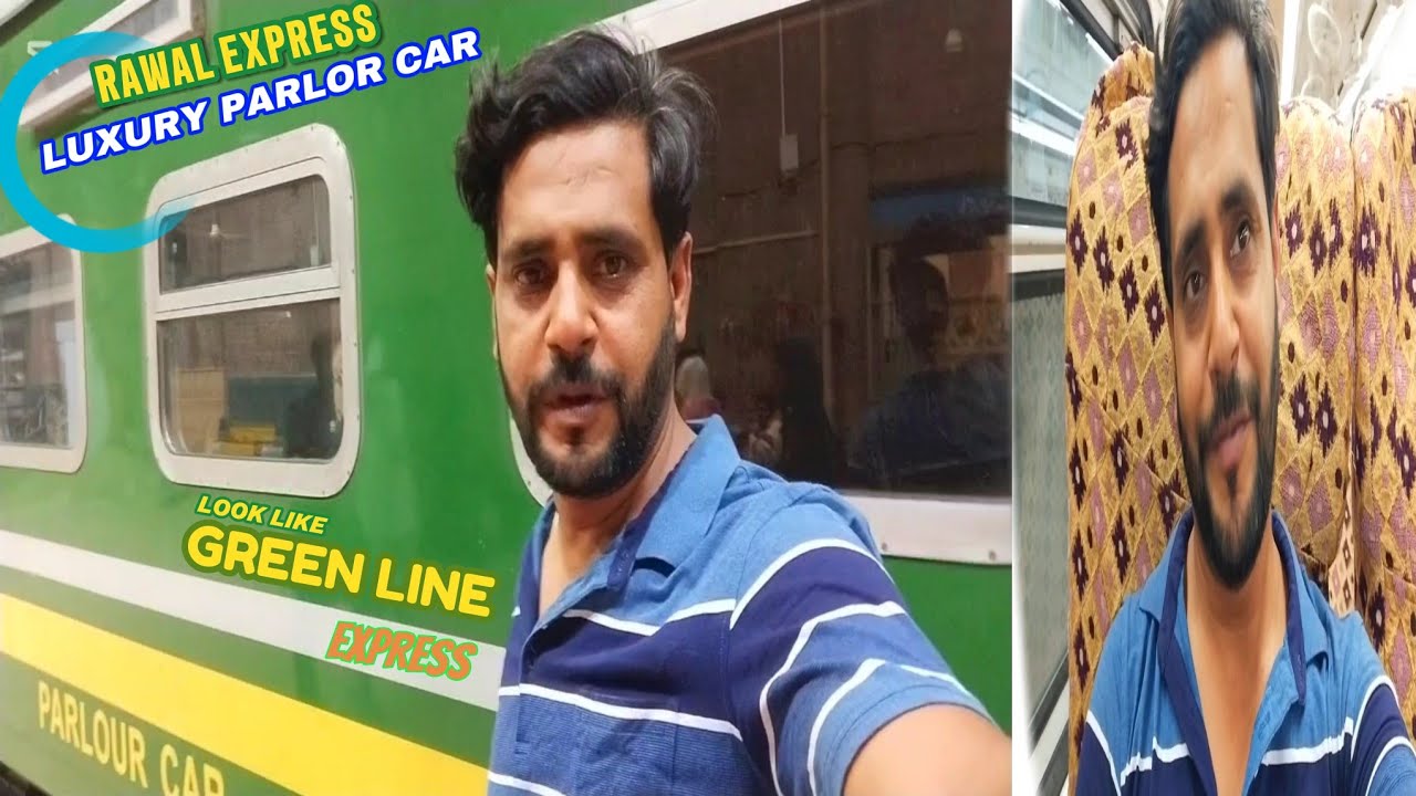 Fantastic Travel Of Rawal Express Parlor Car |Night Train| Service Between Lahore To Rawalpindi