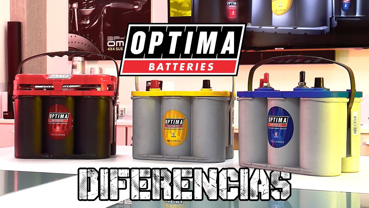 Diferencias entre las #bater&iacute;as OPTIMA (Red Top/Yellow Top/Blue Top)