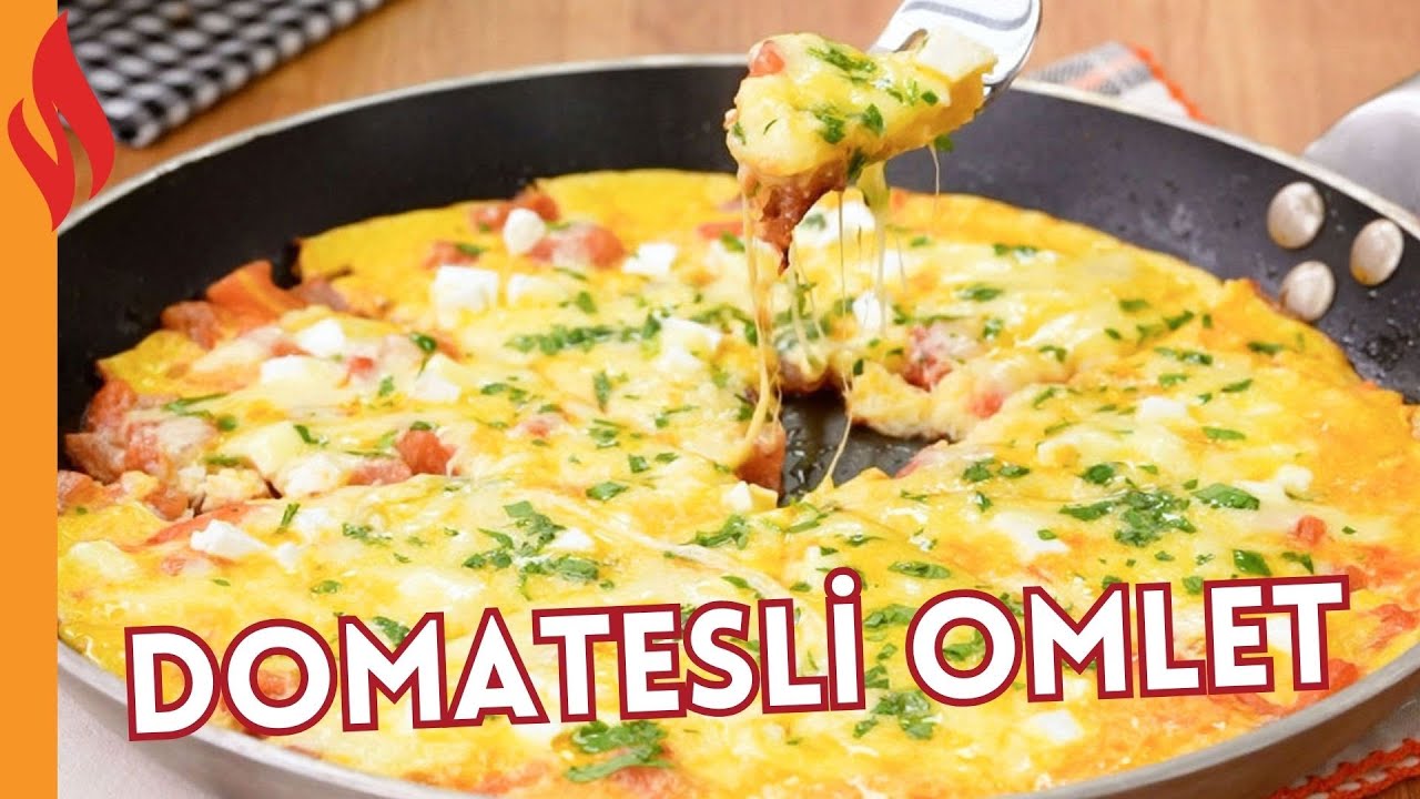 Domatesli Omlet Tarifi | Nasıl Yapılır?