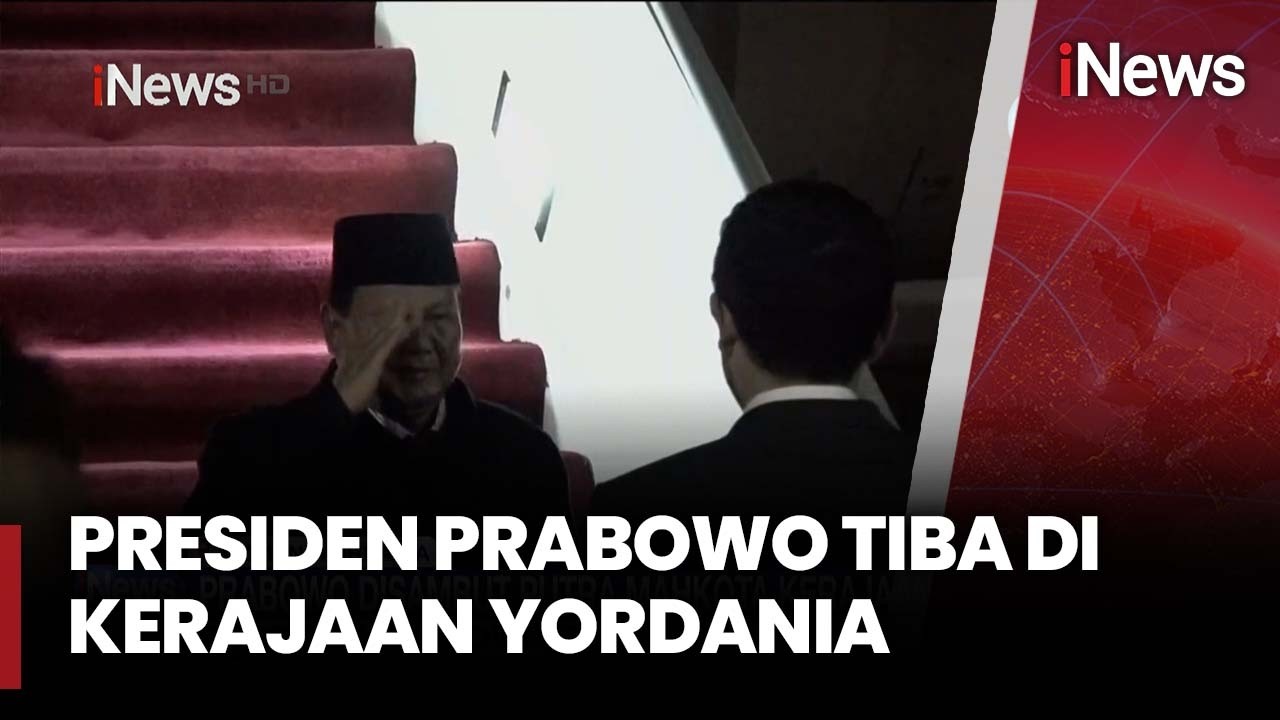 Momen Hangat Presiden Prabowo dan Raja Yordania di Istana Basman | iNews Sore (25/2)