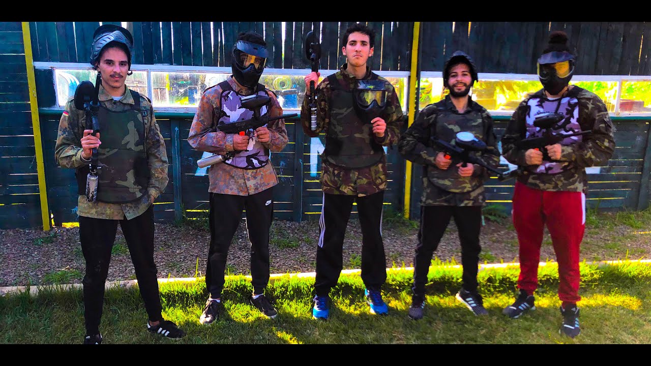 Vlog 5 : Paintball IN Bouskoura with Friends 🎯