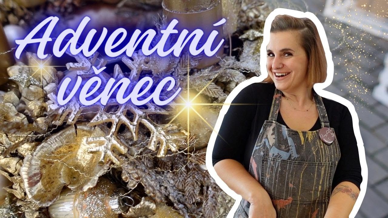 S MARKÉTOU FLORISTKOU | echt gold věnec ✨