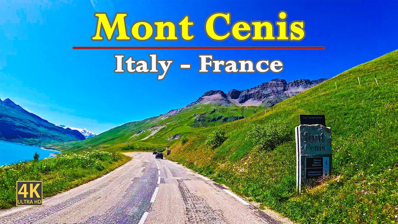 Driving Mont Cenis In France 🇫🇷 | Scenic Road Trip In Stunning 4K