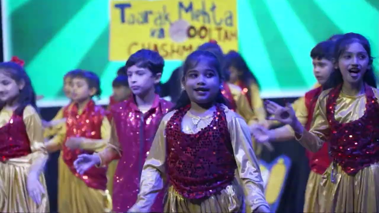 TARAK MEHTA THEME DANCE || BPS || ANNUAL FUNCTION 2025 || PROGRAM 14