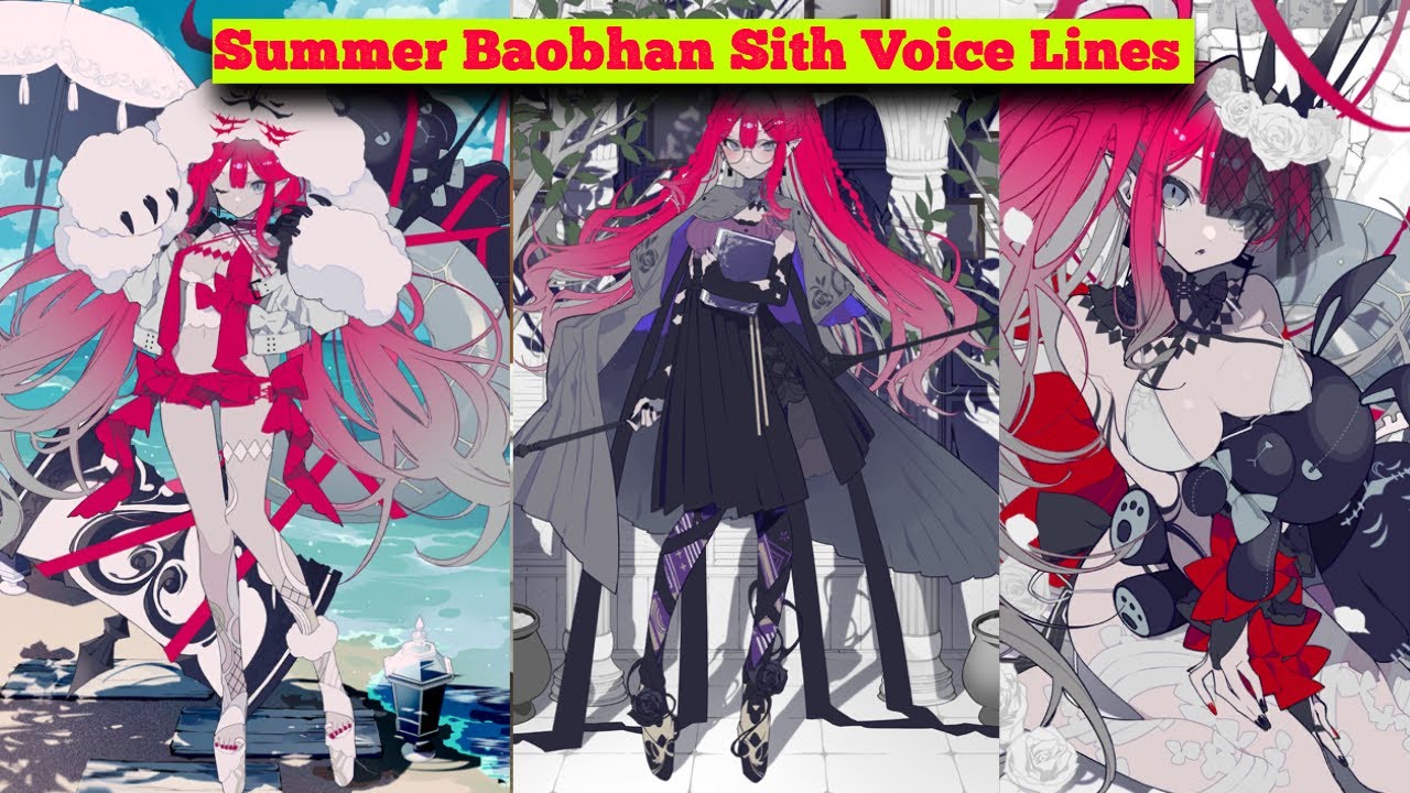 Summer Baobhan Sith Voice Lines English Subbed-Fate/Grand Order