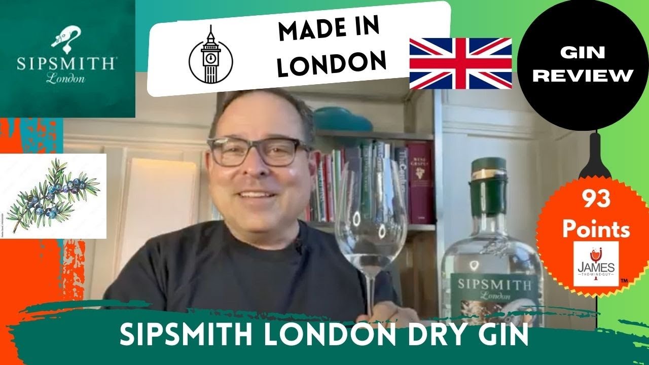 Sipsmith London Dry Gin 93 Points - WIBA Yes