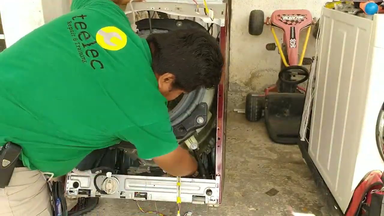 Análisis de falla Lavadora Samsung Inverter Video 5