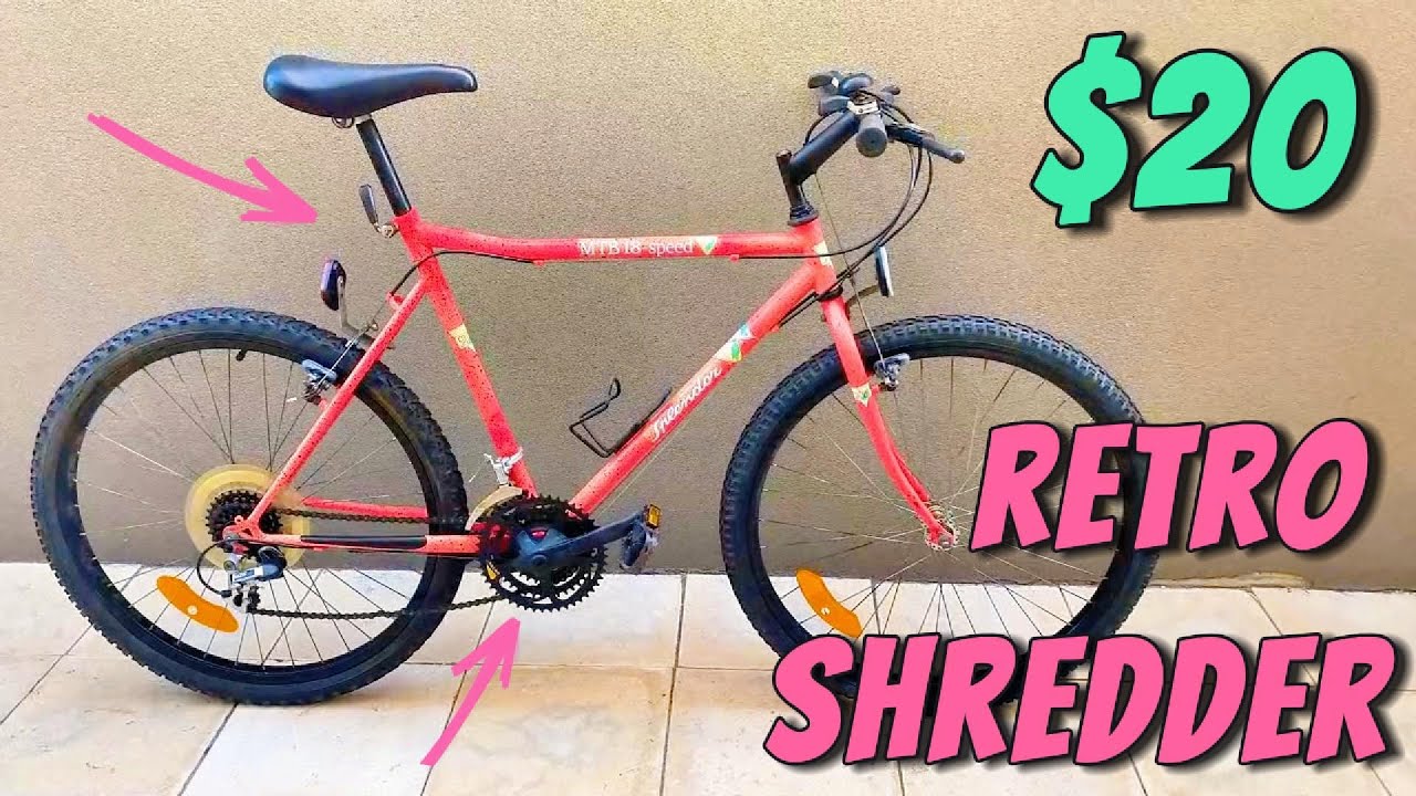 Building a cheap commuter - Retro Vintage MTB | Rebuild and Resto Mod