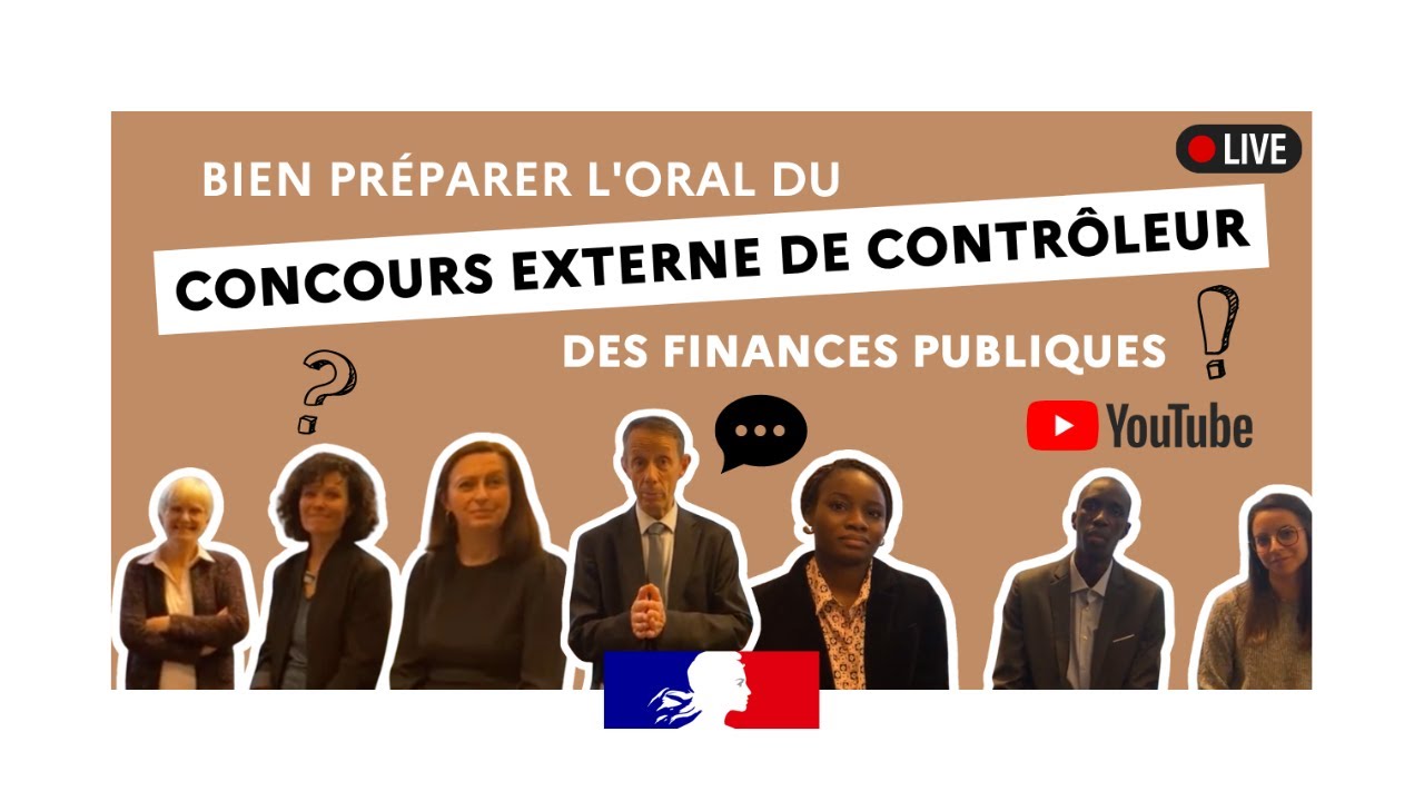 Live spécial oral du concours externe de contrôleur des finances publiques de la DGFiP