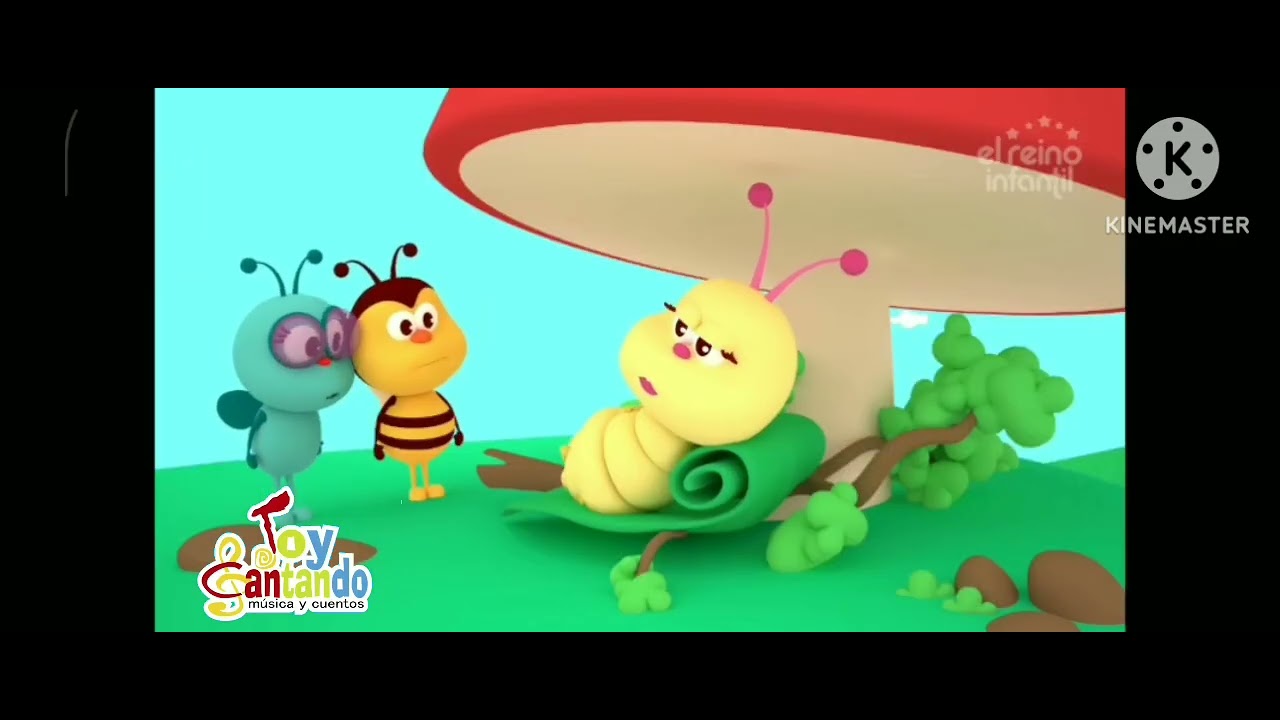 Una Cuncuna Amarilla Toy Cantando KineMaster Logo.
