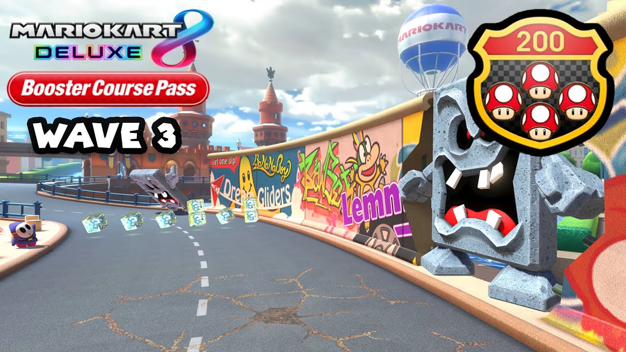 Berlin Byways (Tour) - 200cc 1st Place (Mario Kart 8 DLC) No Commentary