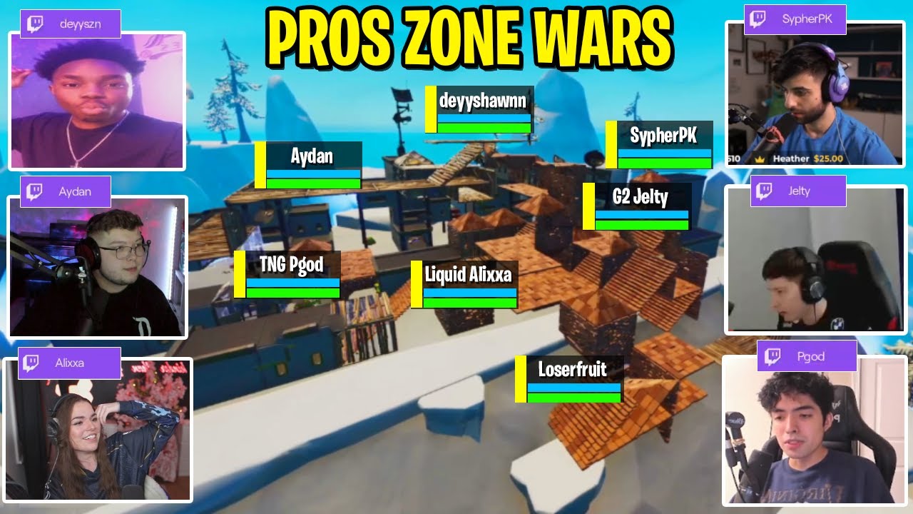 DEYY Goes Into Pro Zone Wars With Aydan, SypherPK, G2 Jelty, TNG Pgod And More!