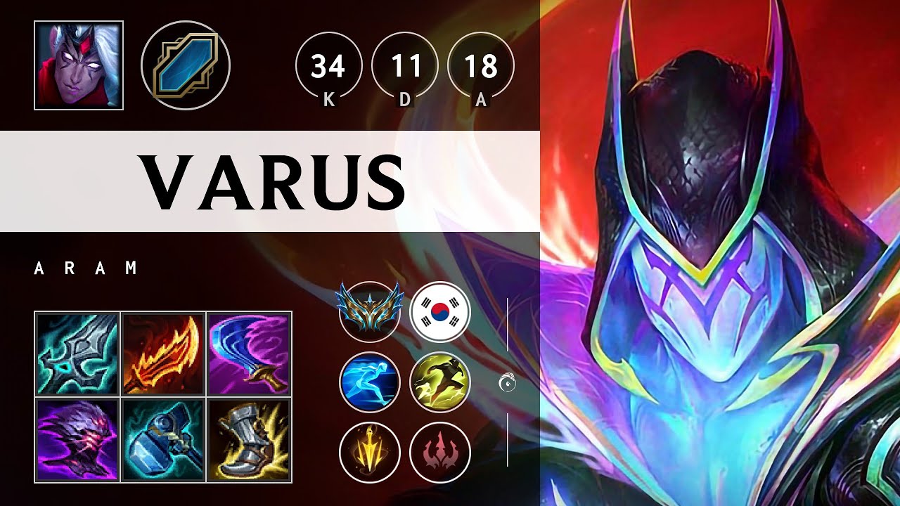 Varus ARAM - KR Challenger Patch 25.07