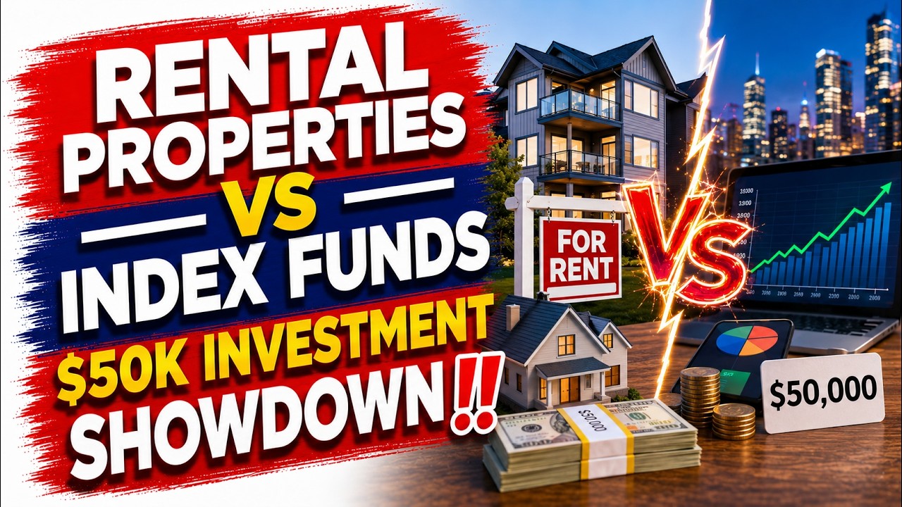 Rental Properties vs Index Funds With 50K Which Strategy Wins in 2026 Canada
