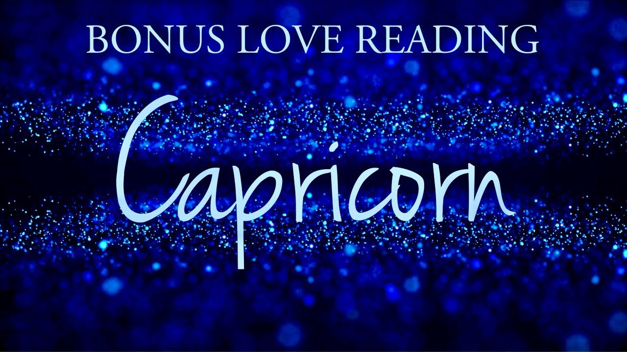 CAPRICORN love tarot ♑️ There Is Someone Who Needs And Wants Your Attention Capricorn