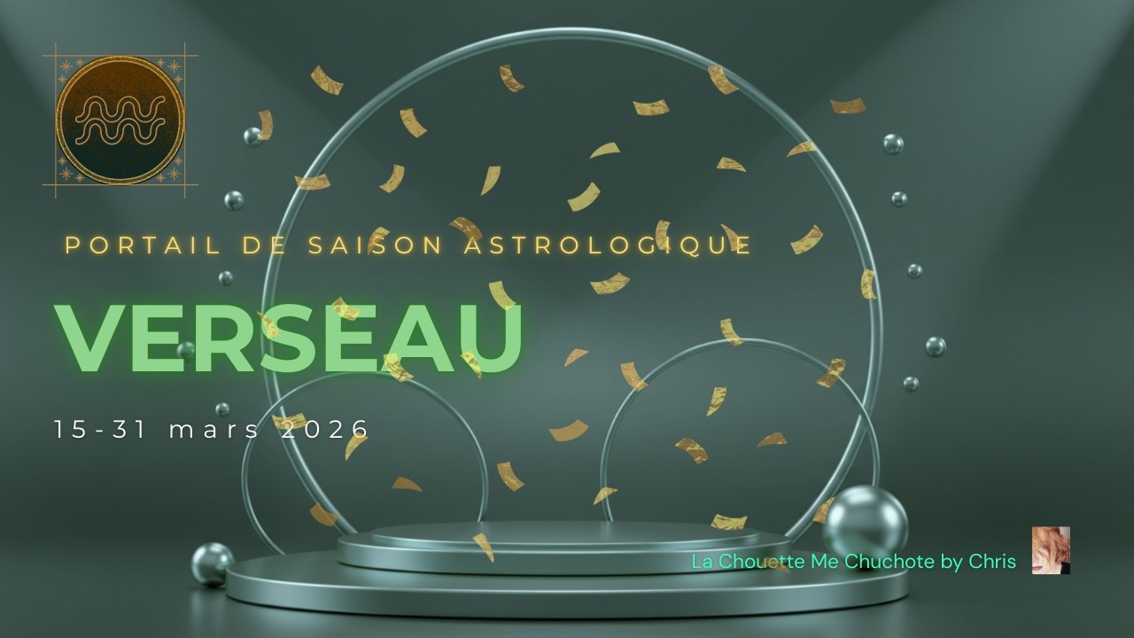 VERSEAU 🗝️ 15-31 MARS 2026 ~ CHANGEMENT DE VIE - transformation profonde et nouvelle histoire !