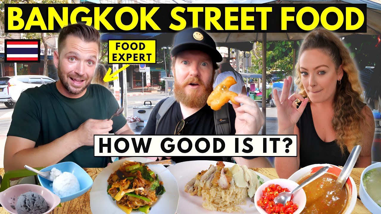 BANGKOK has the BEST STREET FOOD -We found the best spots for UNREAL THAI FOOD with @Gary Butler - The Roaming Cook