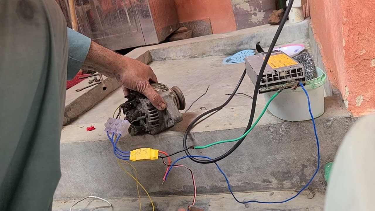 کار جنریٹر سے بی ایل ڈی سی موٹر تیار کرنے کا طریقہ