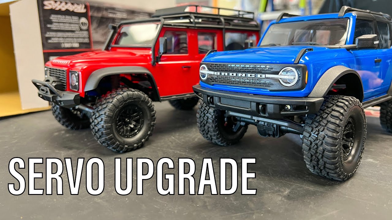 Как обновить сервопривод TRAXXAS TRX4m