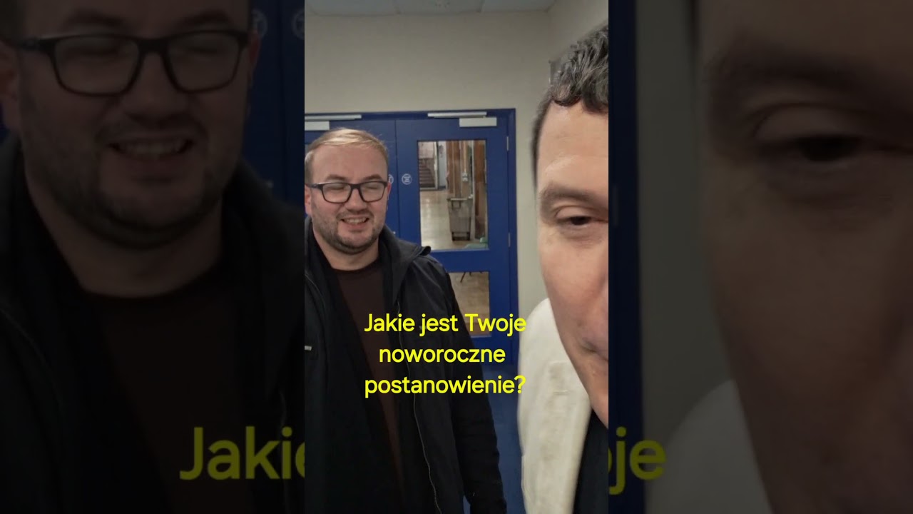 Wywiad przed Stand-up w Londynie 