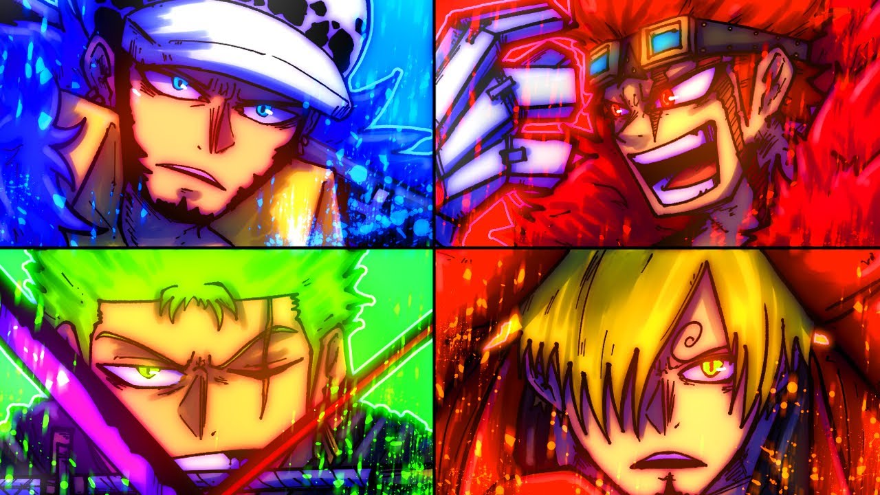 Why Zoro & Sanji VS Law & Kid IS Close