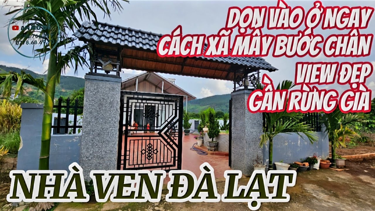 NHÀ VEN ĐÀ LẠT, VIEW THÔNG, NGAY RỪNG GIÀ, GẦN TRUNG TÂM #datlamdong #nhadatlamdong #datdalat