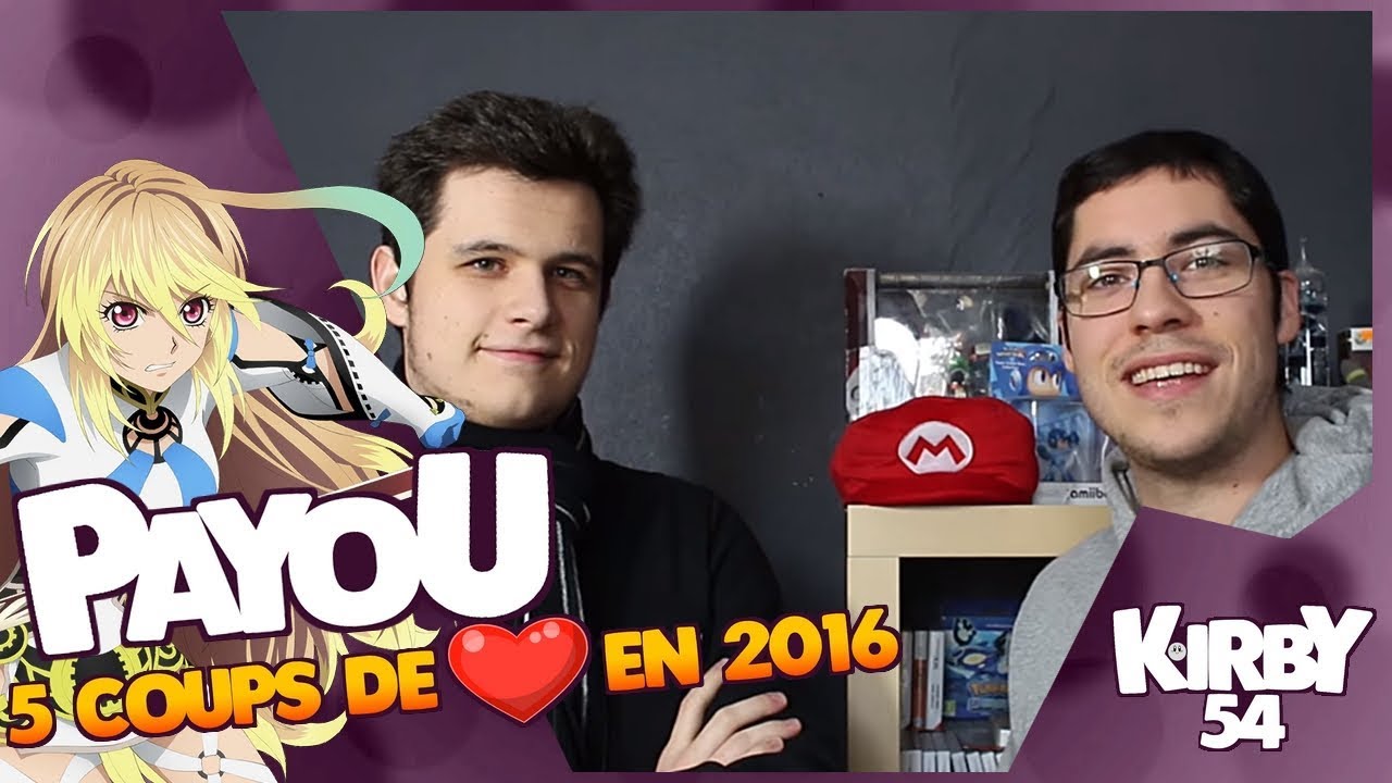 Les 5 coups de coeur 2016 de Payou