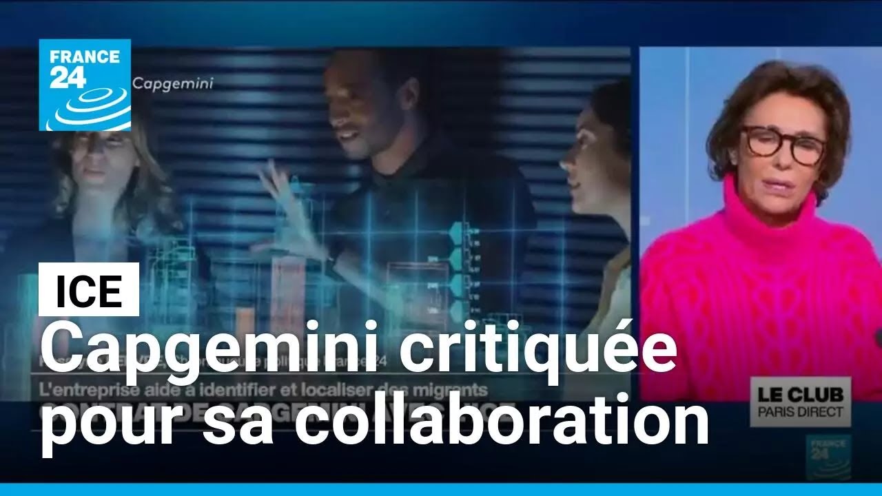 Capgemini critiquée pour sa collaboration avec la police de l’immigration américaine (ICE)
