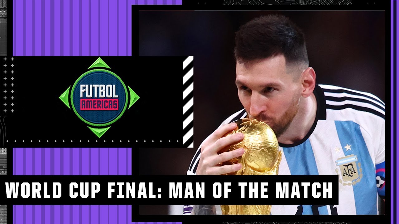 LIONEL MESSI is the World Cup Final's Man of the Match‼ - Seb | Futbol Americas